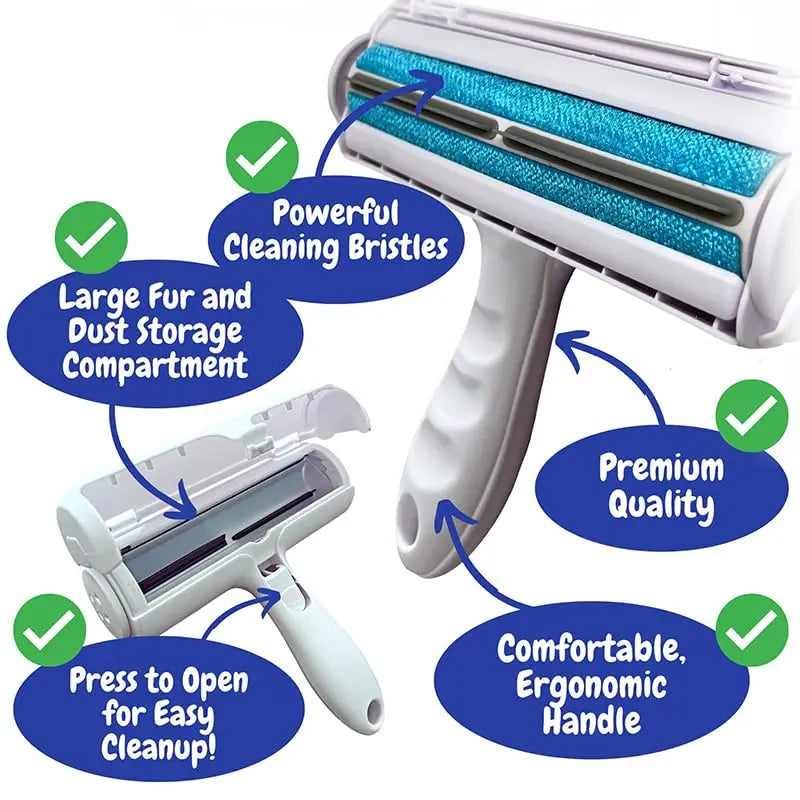 Elimina el pelo de mascotas en segundos sin esfuerzo